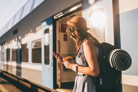 Travel by train Travel by train